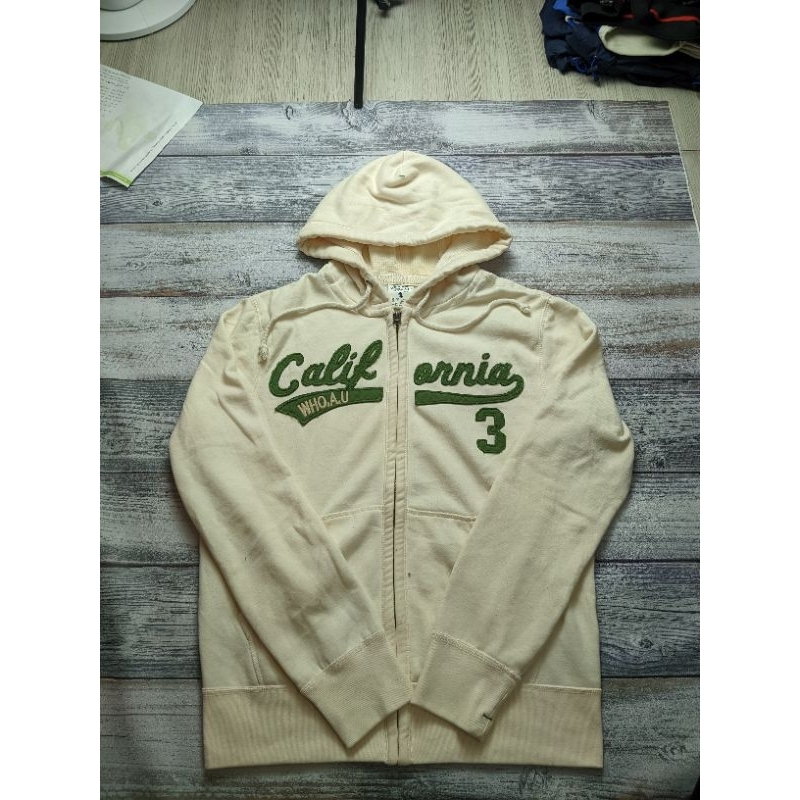 Hoddie Zipper Whoau Second Branded