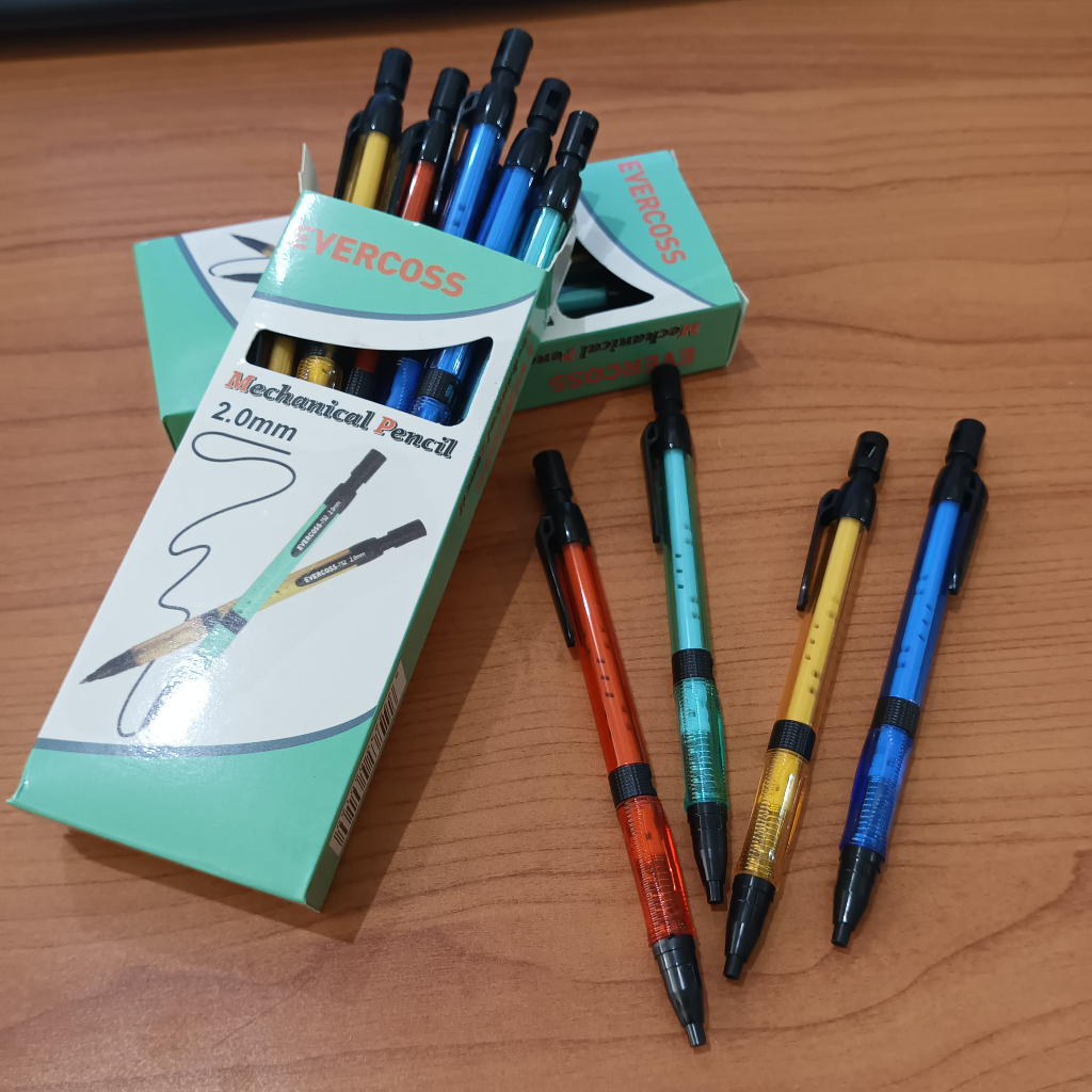 

(1PACK=12PCS) Pensil Mekanik Evercoss EV-752 -2,0 mm (ISI BESAR)