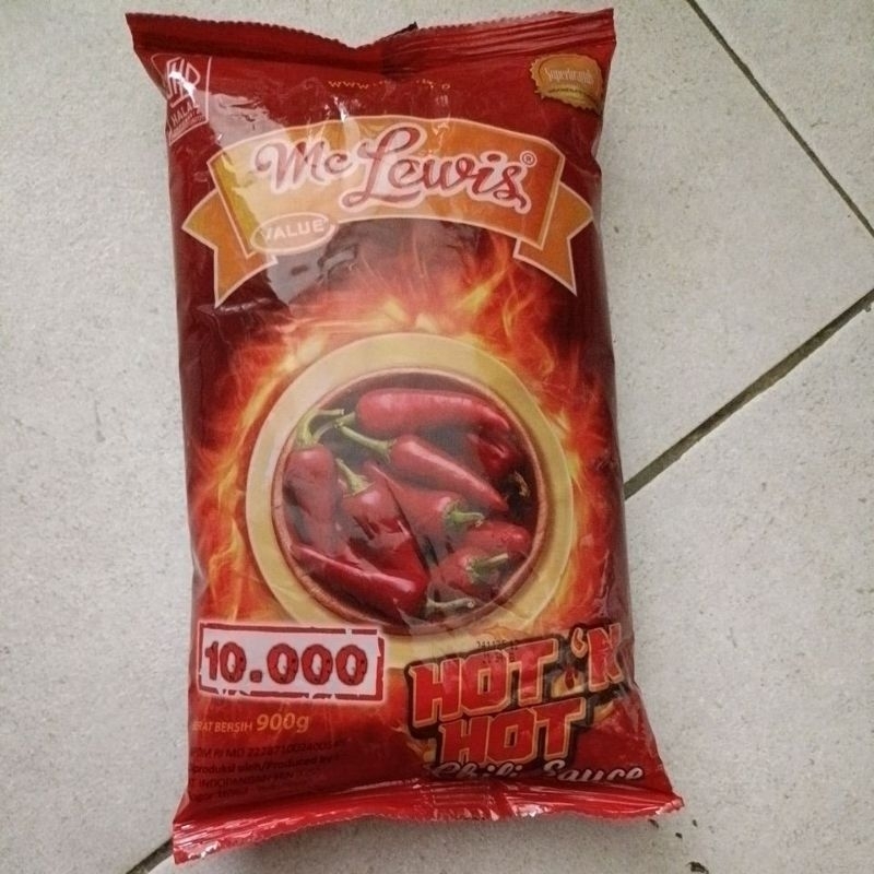 

Me Lewis Hot'n Hot kemasan 900gram