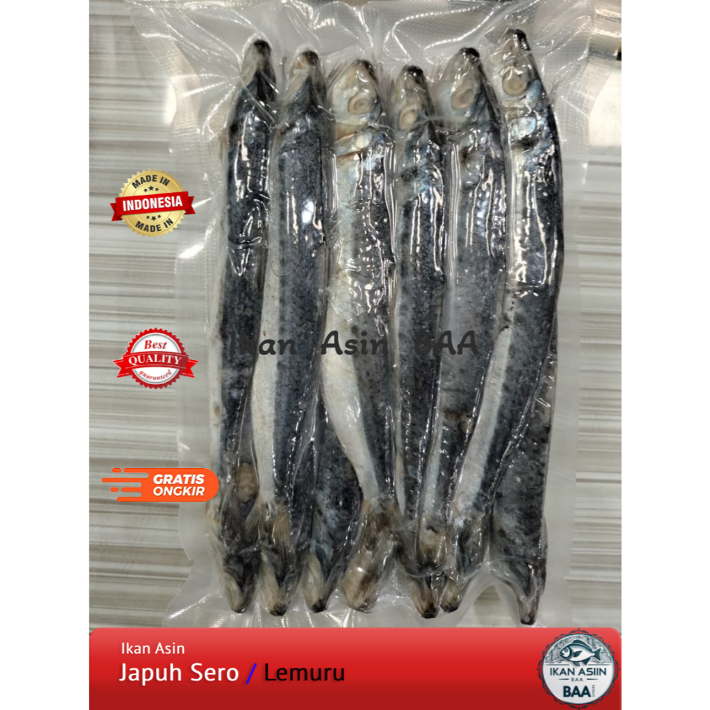 

Ikan Asin Japuh Sero | Ikan Lemuru Asin Super