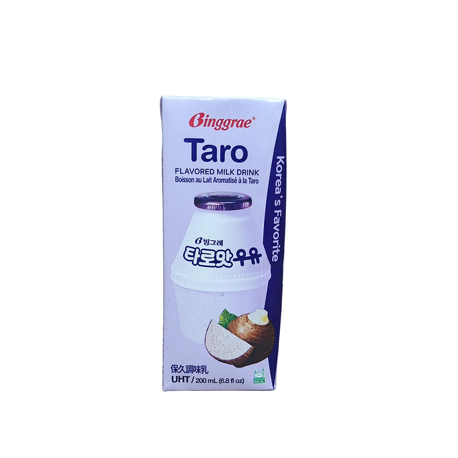 

BINGGRAE TARO MILK DRINK 200 ML