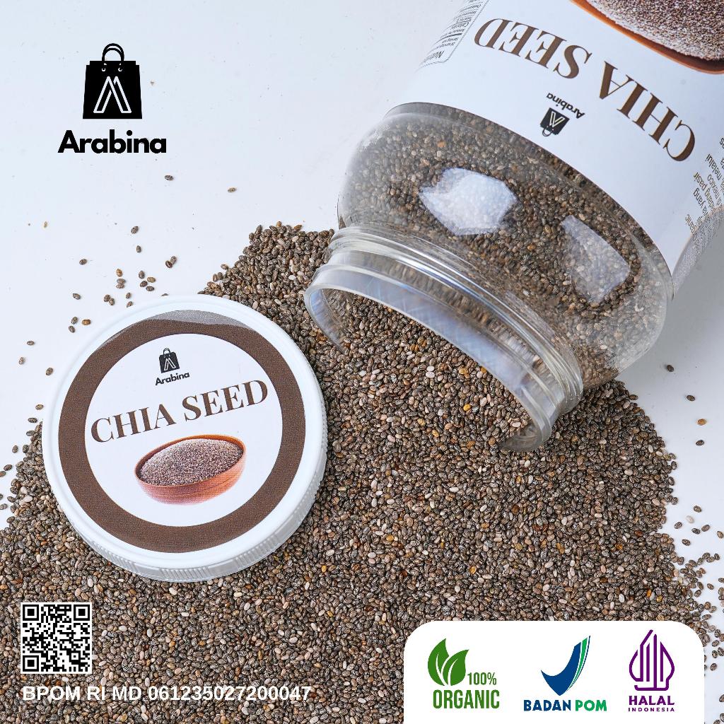 

Ay00! Arabina Chia Seed 320gram Organik Non GMO Untuk Diet Sehat