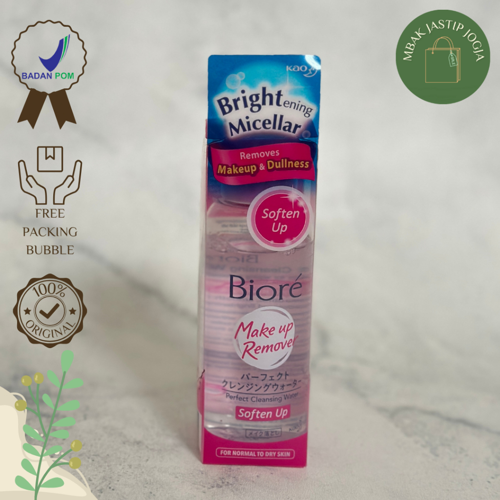 Biore Makeup Remover Micellar Water Soften Up 90ml