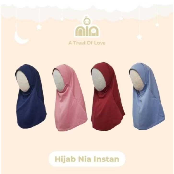 NIA HIJAB INSTAN BAYI NEWBORNLUCU BAHAN KATUN