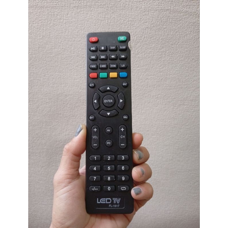 REMOTE TV LED TV XY-1517 SAKURA WEYON ANIMAX DIGITAL