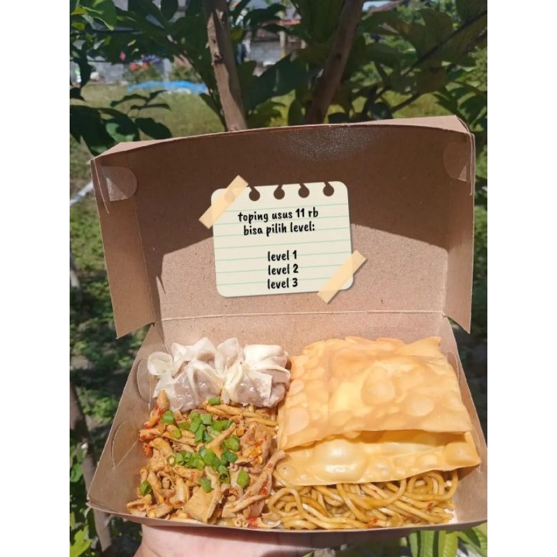 

Mie IDAMAN toping usus