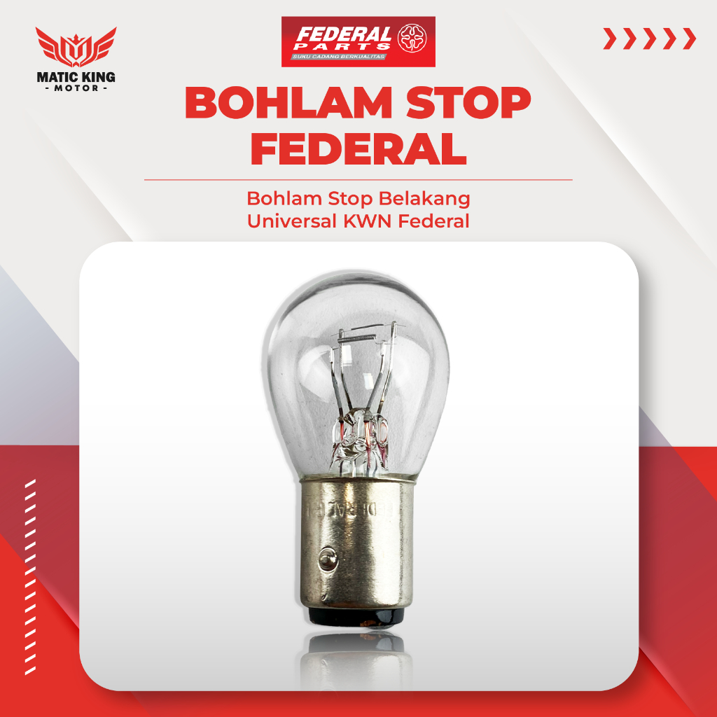 Lampu Bohlam Belakang Stop Motor Beat Genio Deluxe Scoopy Spacy Vario PCX ADV 110 125 150 160 12V 21