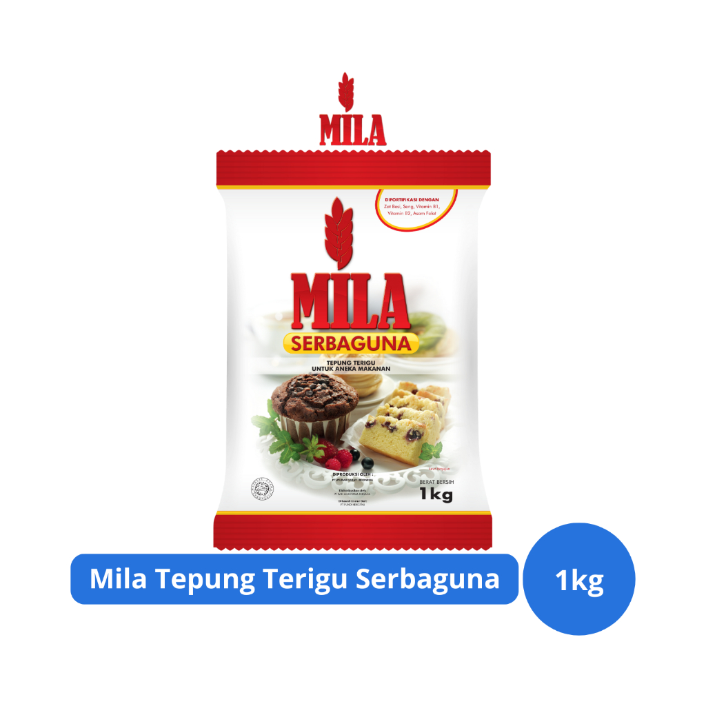 

Mila Tepung Terigu Serbaguna 1kg