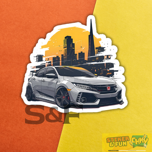 

Stiker Sticker Vinyl Laminasi HONDA CIVIC RS 2018
