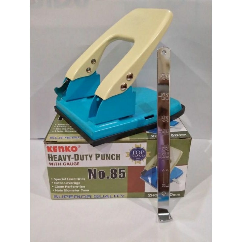 

Pembolong kertas Kenko No 85 Heavy Duty Punch No 85 B