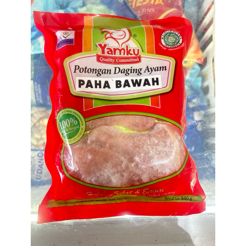 

Yamku Potongan Daging Ayam | Paha Bawah 500 gr