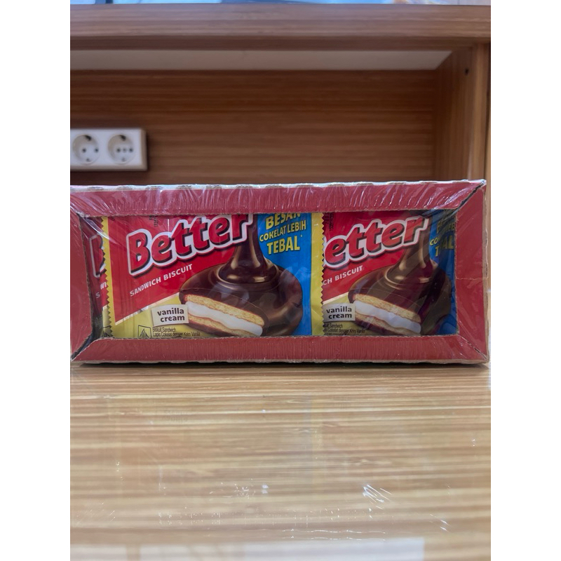 

Roma Better SANWICH Biscuit 27 gram 1pak isi 11 bungkus