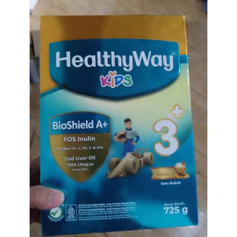

Healthyway 3+ Susu Bubuk Pertumbuhan Anak 3-5 Tahun Madu 725 g