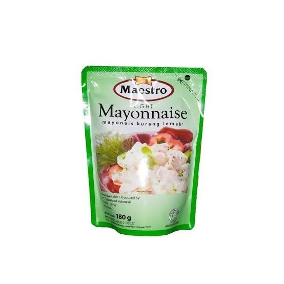 

MAYONAISE MAESTRO POUCH 180 GRAM / MAYONAESE MAESTRO 180 GR
