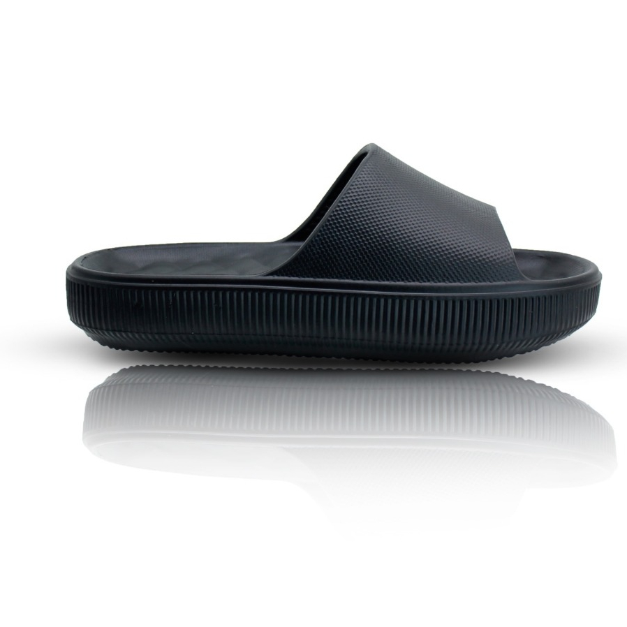 Sandal Selop Pria Polos Bahan Karet EVA Empuk