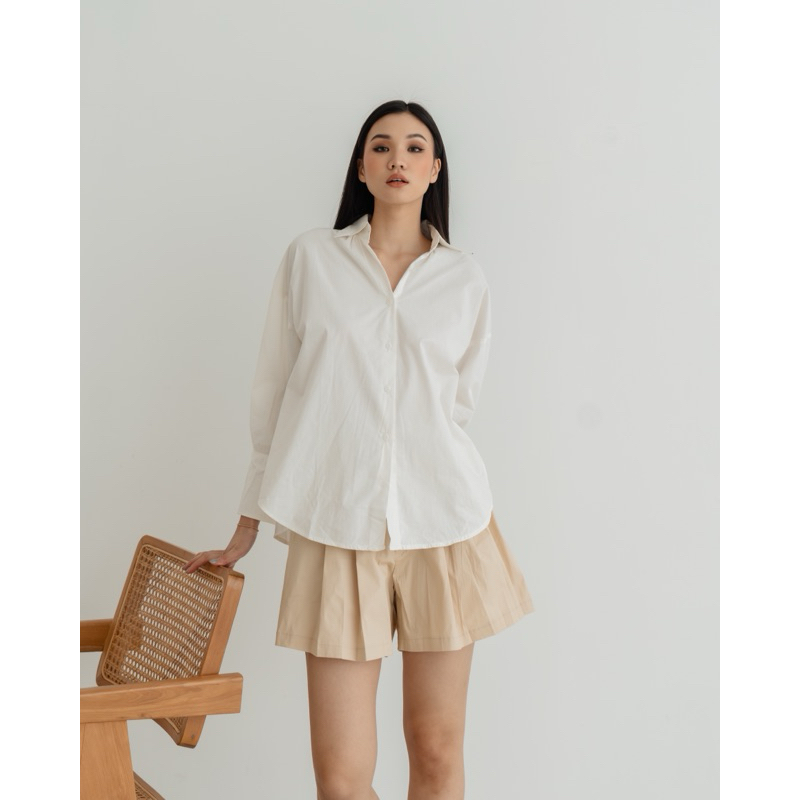 SISSY BASIC SHIRT - magnificlo /kemeja wanita/kemeja basic/kemeja kantor/atasan wanita
