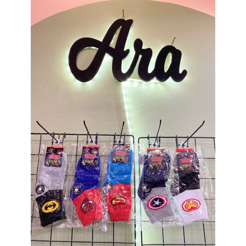 Kaos Kaki Anak TK Laki-laki Marvel