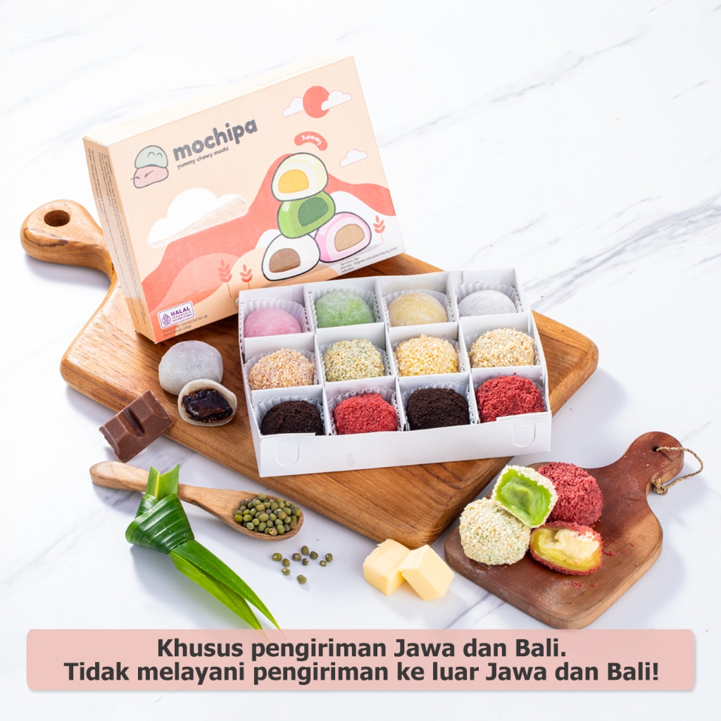 

Lezatoz_Genz Mochipa - Kue Mochi Isi 12Pcs.