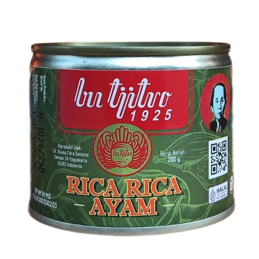 

Rica-Rica Ayam Bu Tjitro 1925 - 200gram