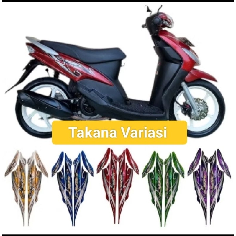 striping Mio smile 2010