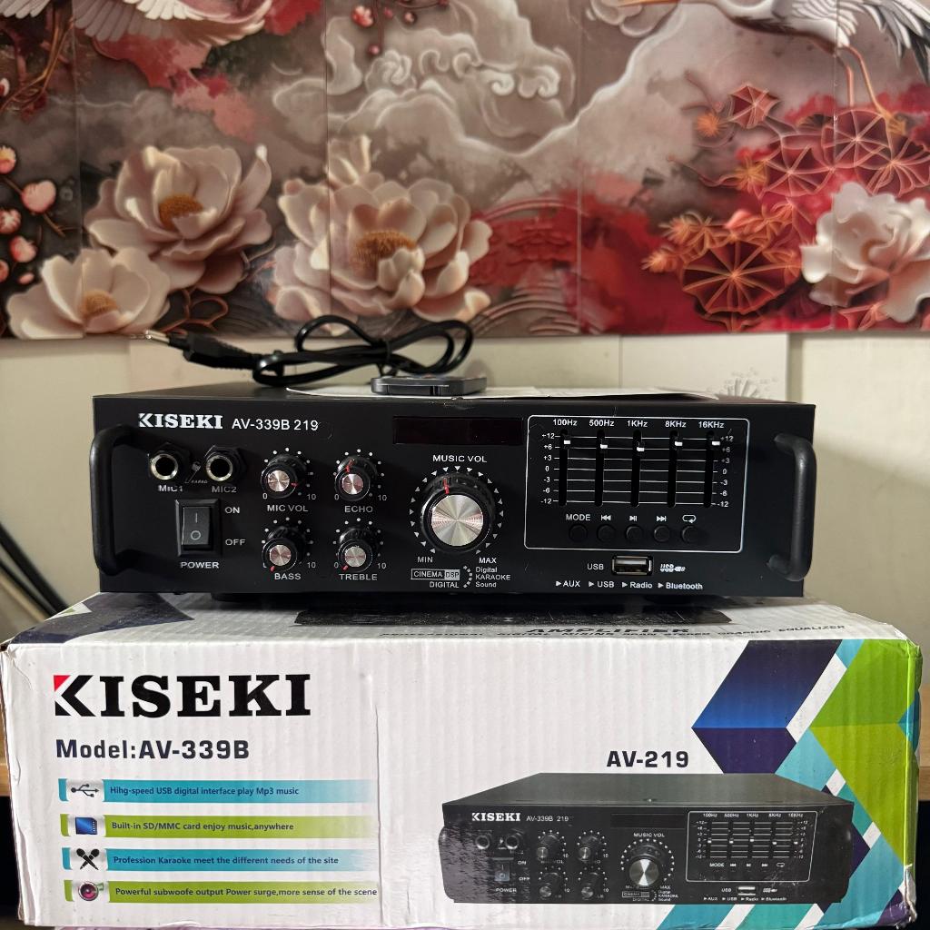 ORIGINAL AMPLIFIER AC DC KISEKI AV-339B AV-219 AMPLI KAROKE AMPLI KARAOKE