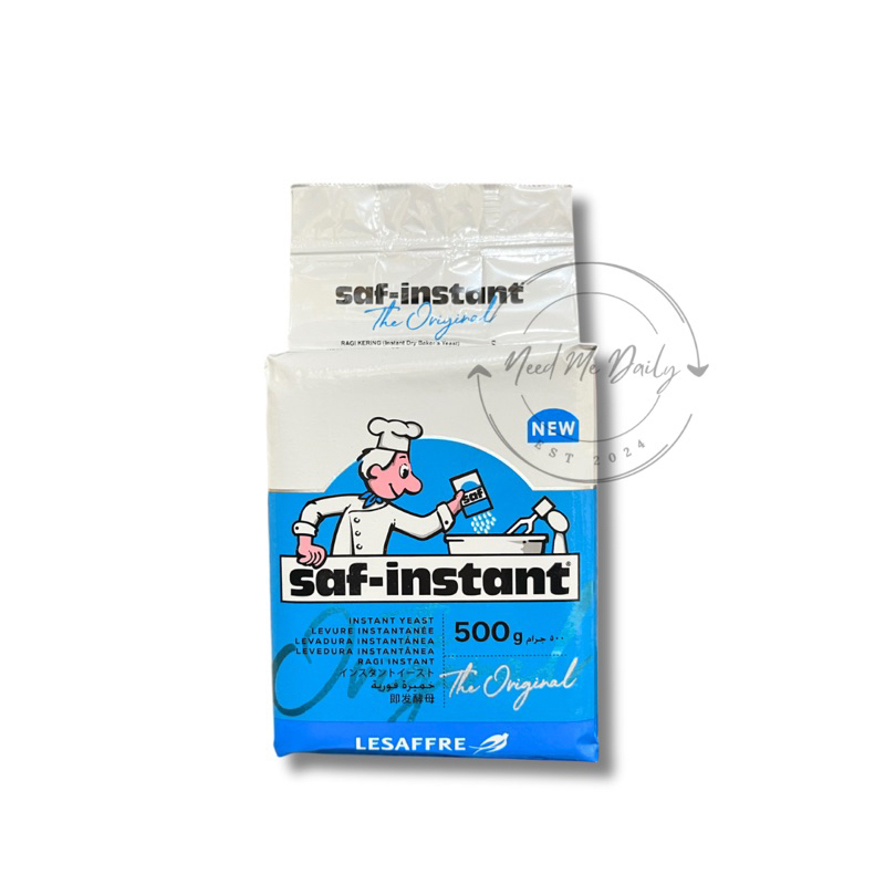 

SAF INSTANT BLUE 500gr | Ragi Kering instant | Instant Dry yeast