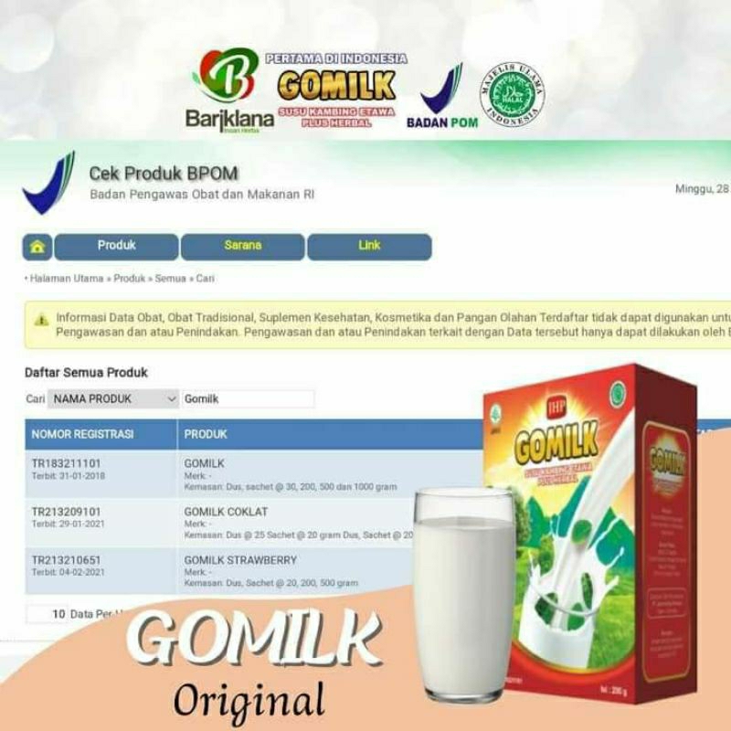 

susu gomilik susu etawa berbahan herbal mengkudu daun kelor dan susu kambing hitawa
