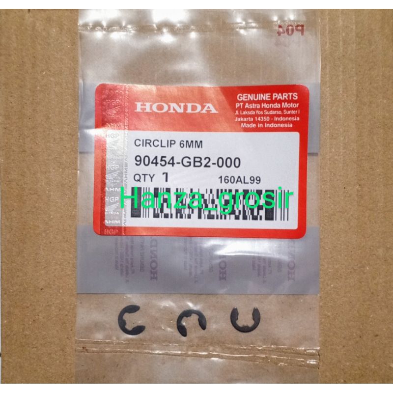 3pc klip circlip kampas ganda vario 110 beat fi pop genio Scoopy spacy isi 3