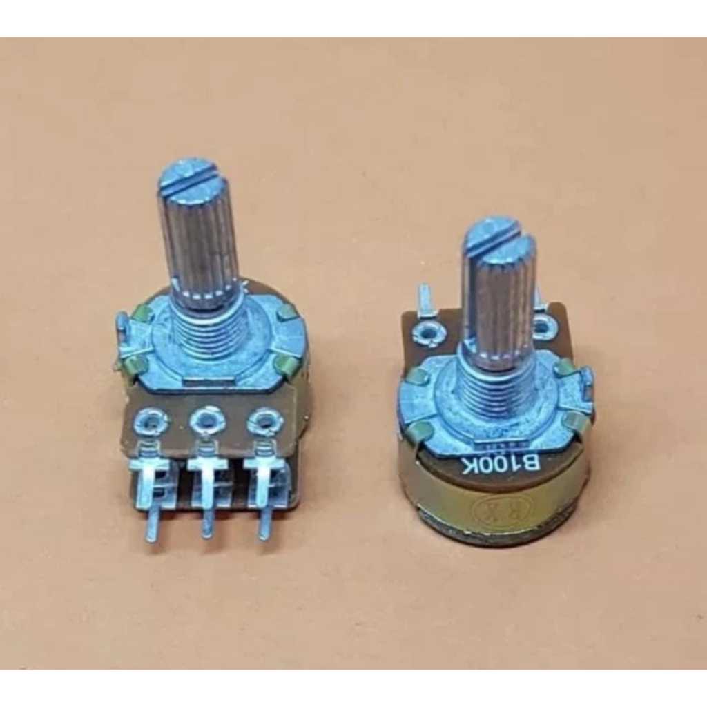 RE3167 potensio stereo rotary potensio klik 50k 100k by PCM LTC GLODOK