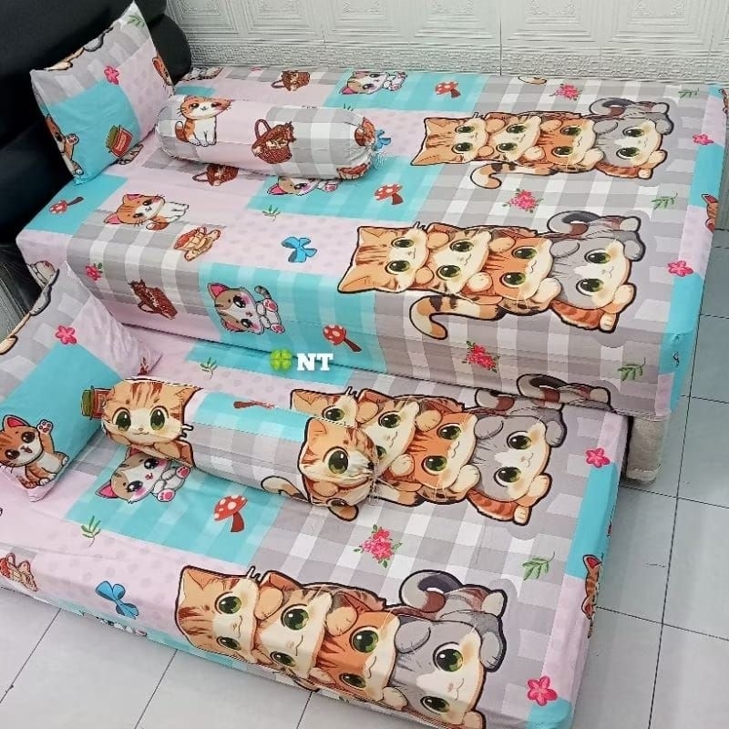 SPREI BED SORONG 2IN1 UK 120 TINGGI 30CM