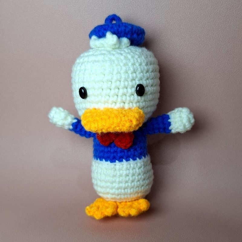 Nime Things Donald Duck Keychain Handmade
