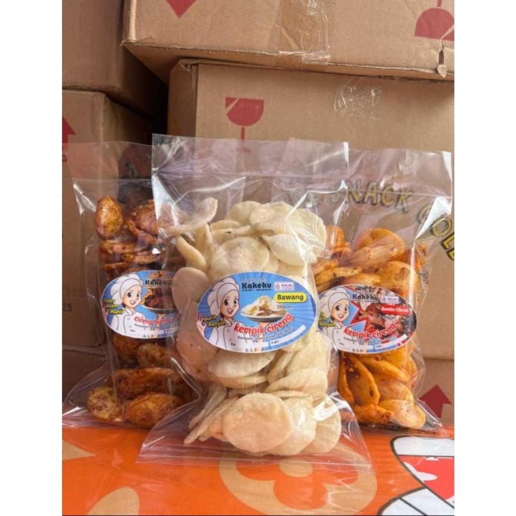 

Kakeku Cireng Bumbu Rujak - Cemilan Kerja atau nonton