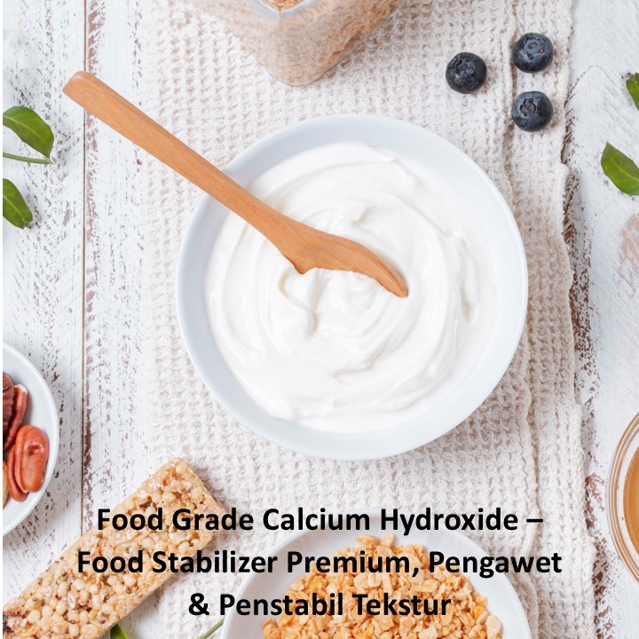 

Food Grade Calcium Hydroxide – Food Stabilizer Premium, Pengawet & Penstabil Tekstur