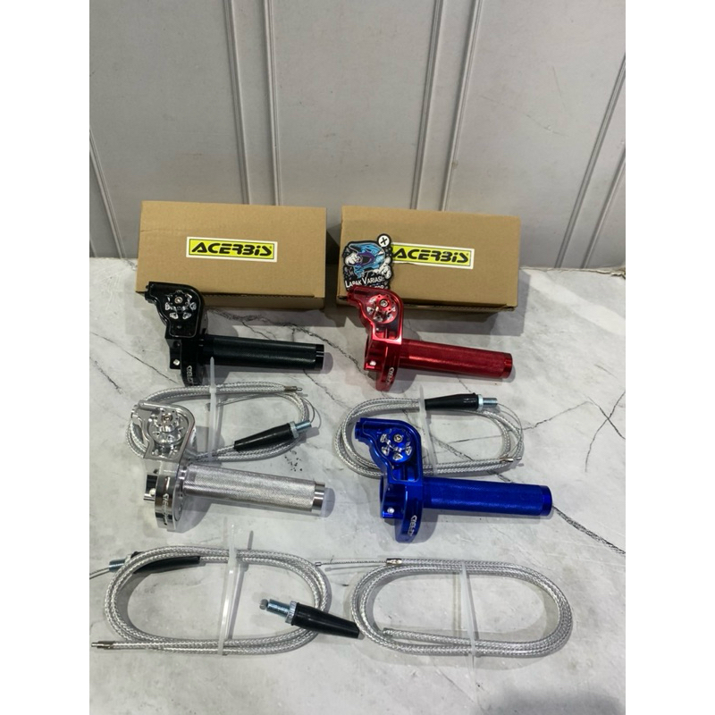 Gas Spontan Acerbis universall rx king ninja rr ss mio beat vario klx dtrcker Gas Spontan Acerbis Fu