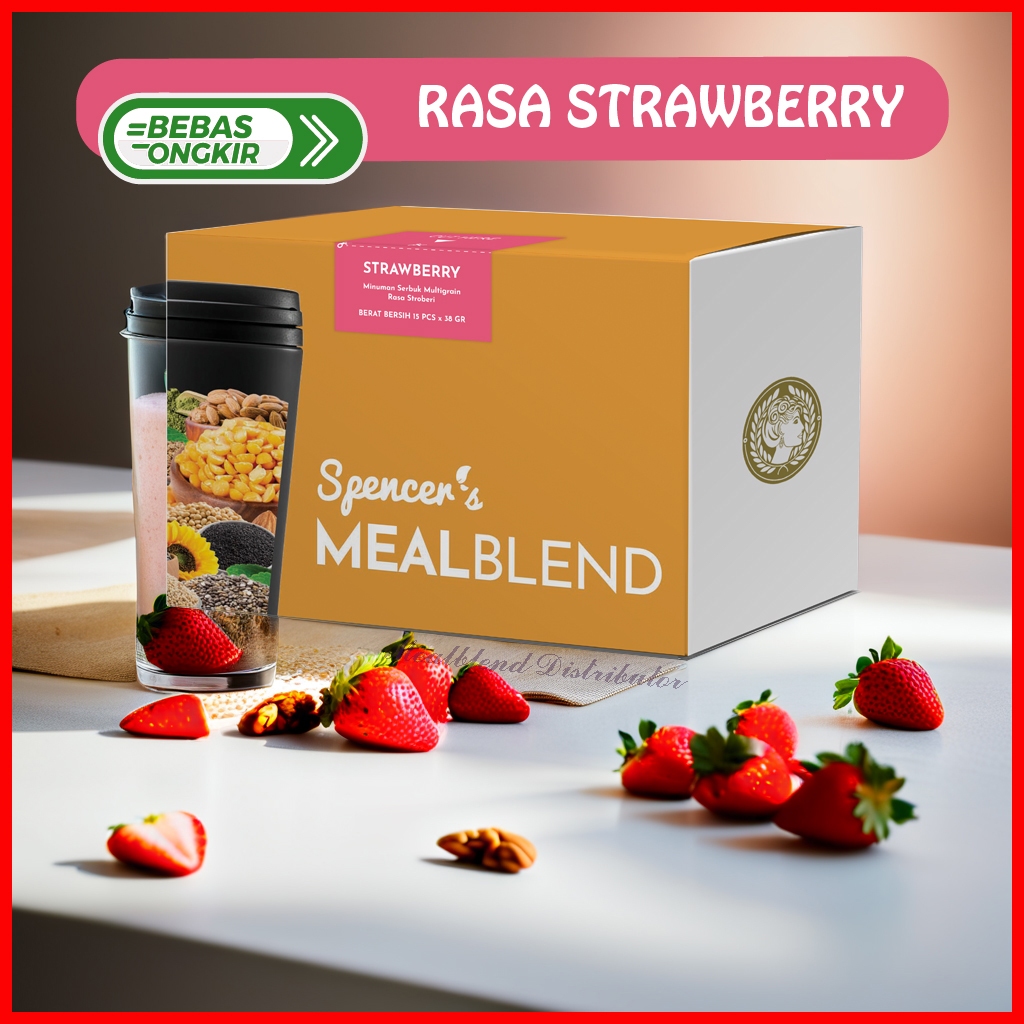 

Spencer Mealblend Minuman Bubuk Instan Tinggi Protein dan Serat Untuk Diet Sehat Rendah Kalori