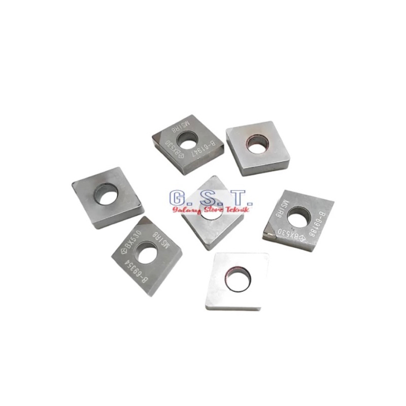 Insert diamond CBN CNMG12 insert bubut mata pisau bubut CNMG 1204 cocok untuk baja harden ancuran