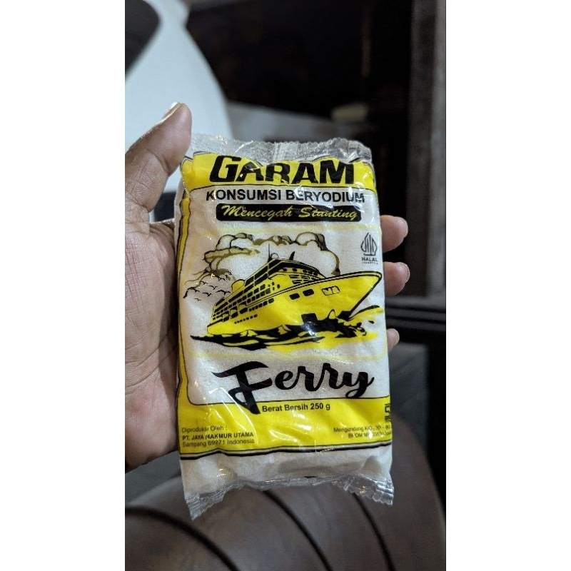 

Ferry garam konsumsi 250g