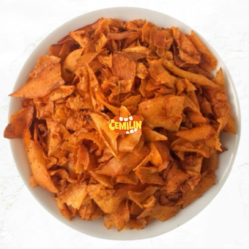 

KRIPSET PEDAS 60gr Kemasan Praktis Ziplock Jajanan Jadul
