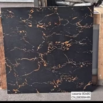 Granit Hitam Glazed 9944 80x80 - Kilat