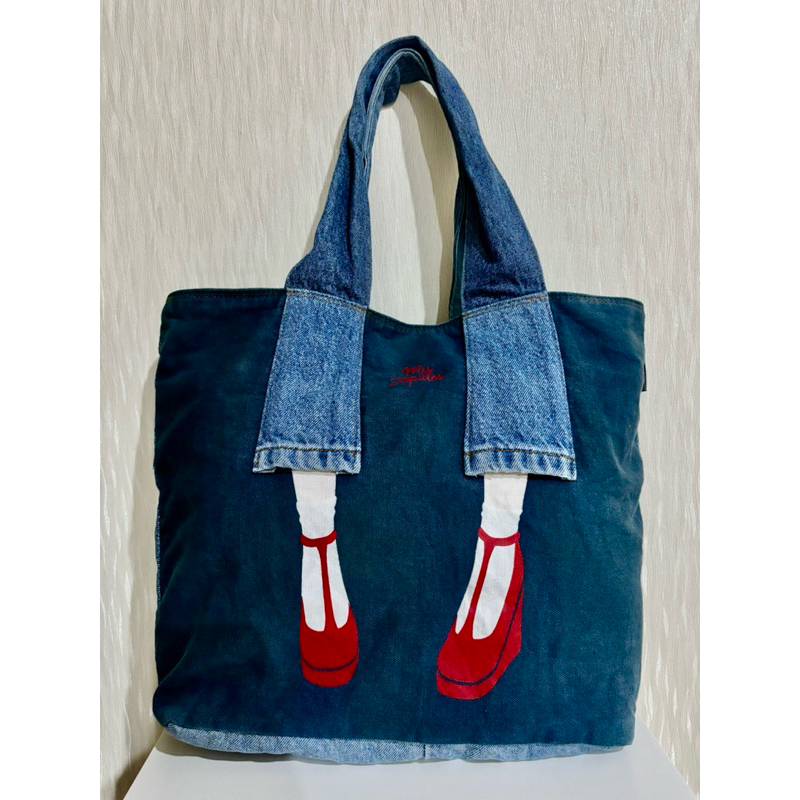 Mis Zapatos Tote Bag Denim Original