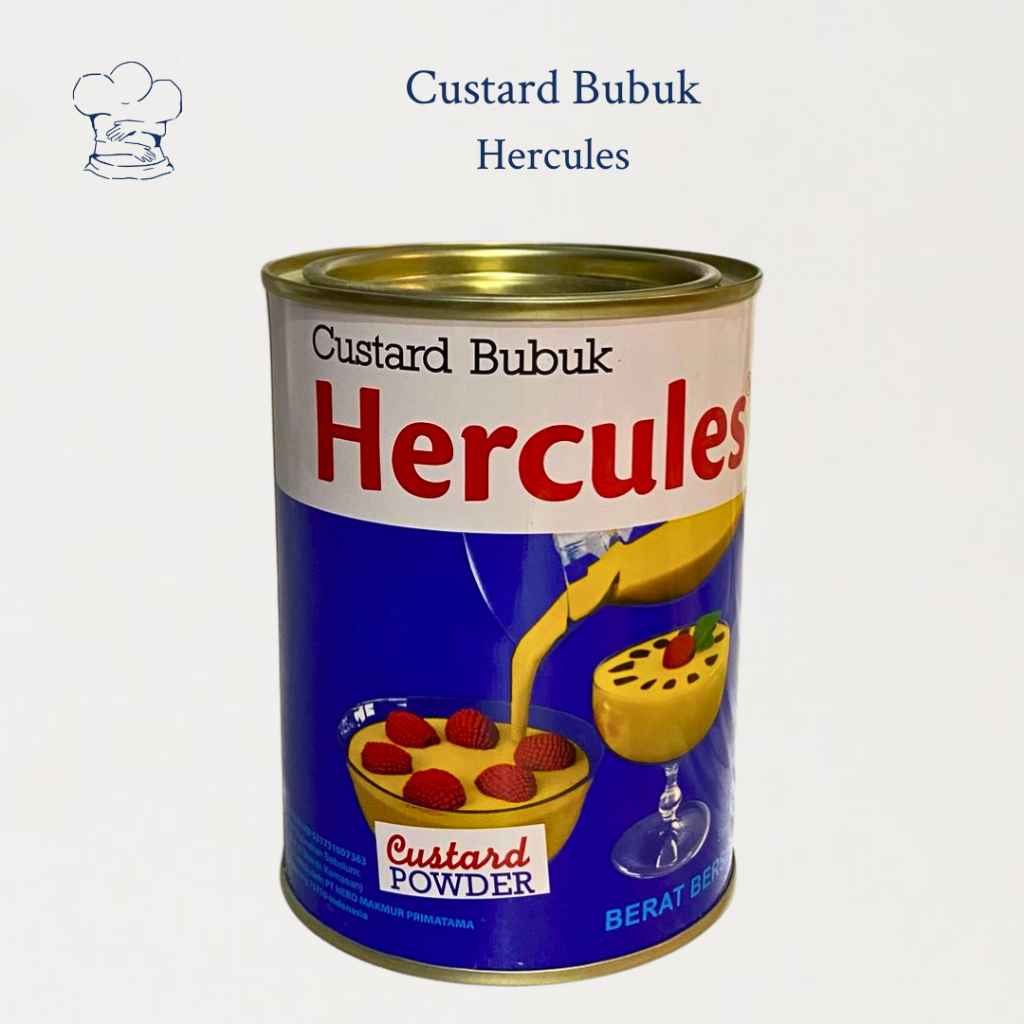 

Hercules Custard Powder 300gr – Bubuk Custard Praktis untuk Dessert, Tart, dan Isian Kue