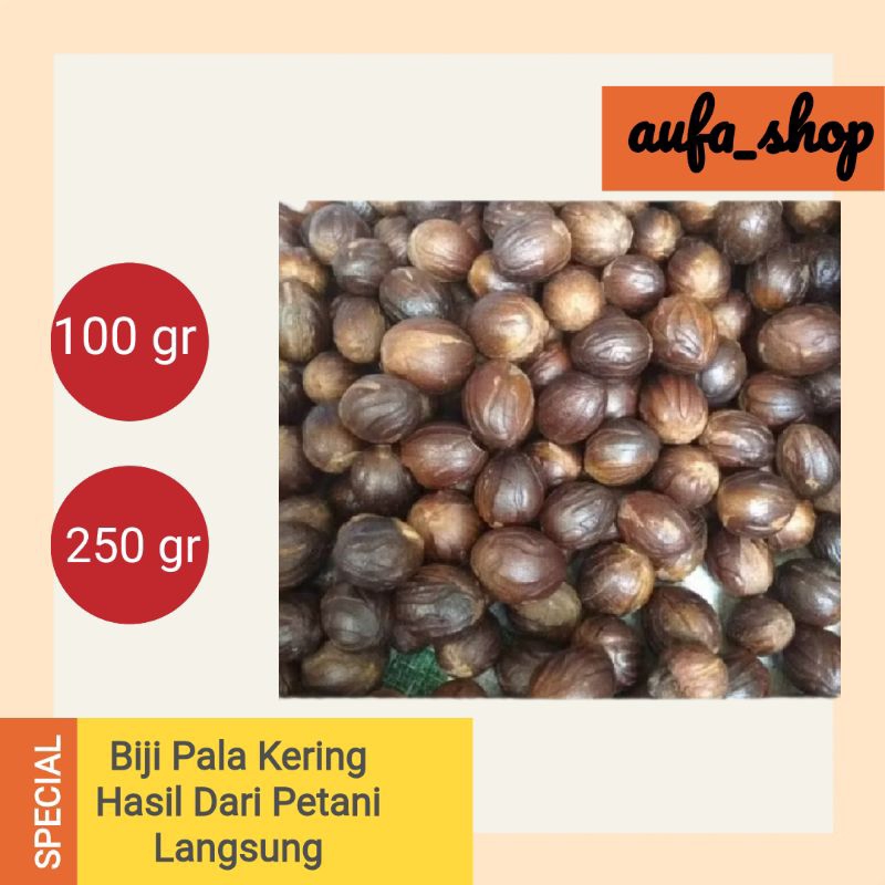 

Biji Pala Kering 250 gr