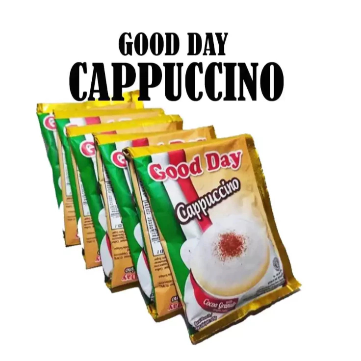 

Good Day Cappuccino with Granule / 1 RENCENG ISI 10PCS