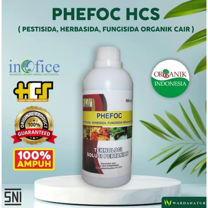 PHEFOC HCS Pestisida Organik Cair Membasmi Hama