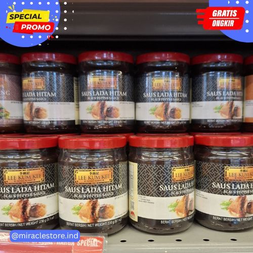 

Lee Kum Kee Saus Lada Hitam Black Pepper Sauce 230gr