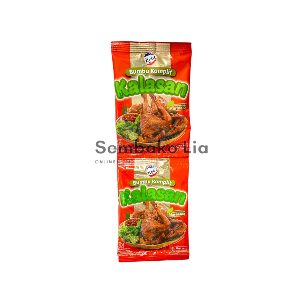 

Kobe Bumbu Komplit Kalasan 35 gr Ayam 35gr