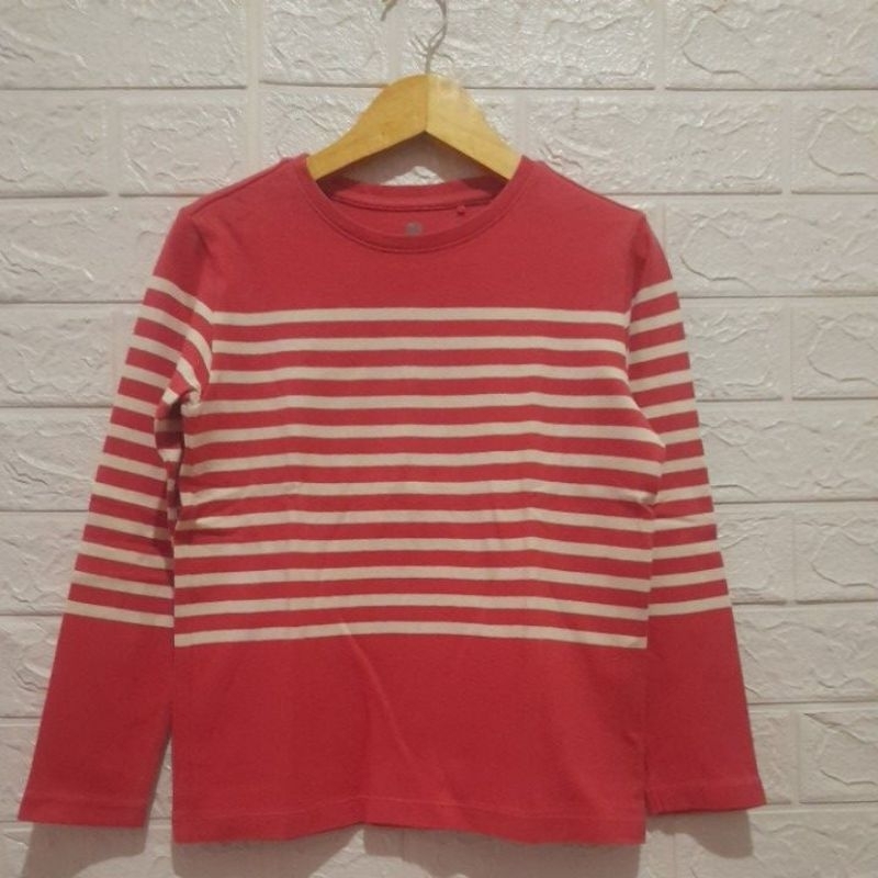 atasan salur anak UNIQLO size 130 PL