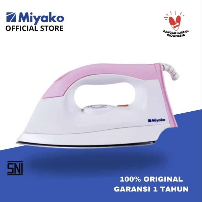 Setrika Miyako EL-1000M/Pengosok baju Miyako EL-1000M
