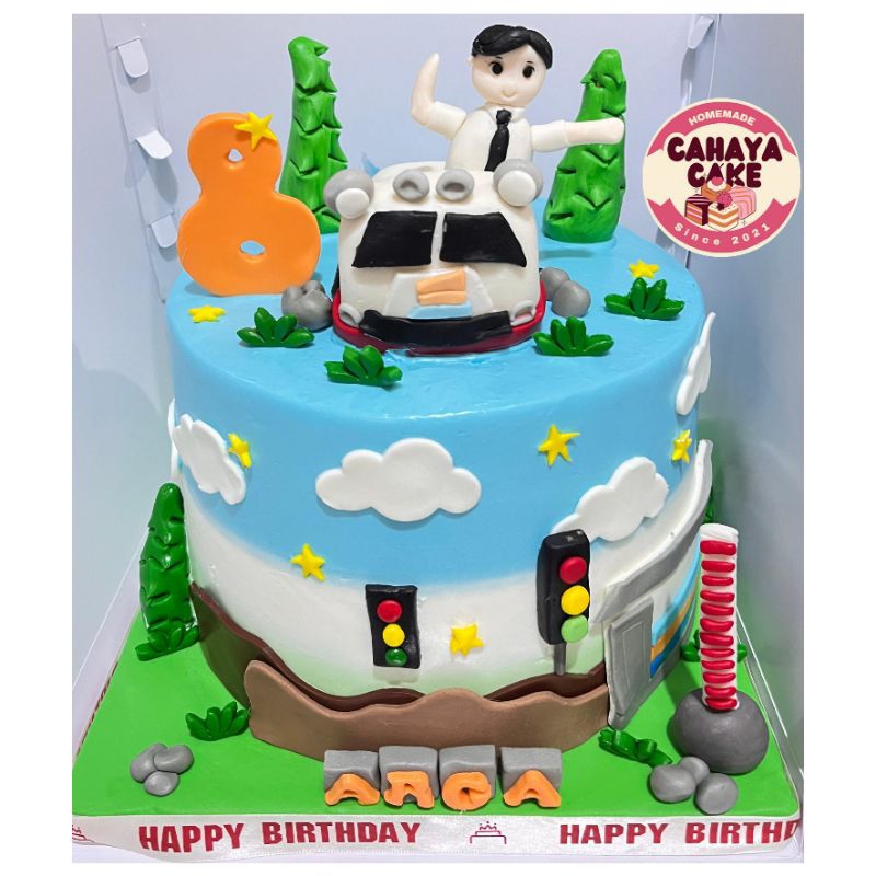 

Kue Ulang Tahun Kereta Api / KAI Cake / kue Ultah Custom Kereta