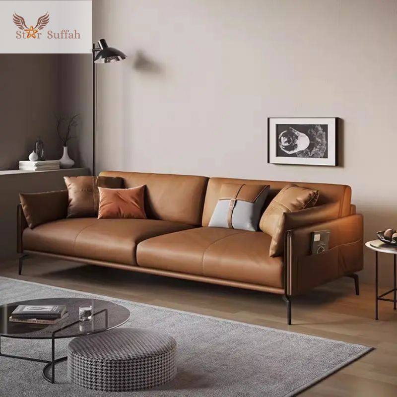 Kursi sifa retro bahan kulit sintetis premium / kain fabric